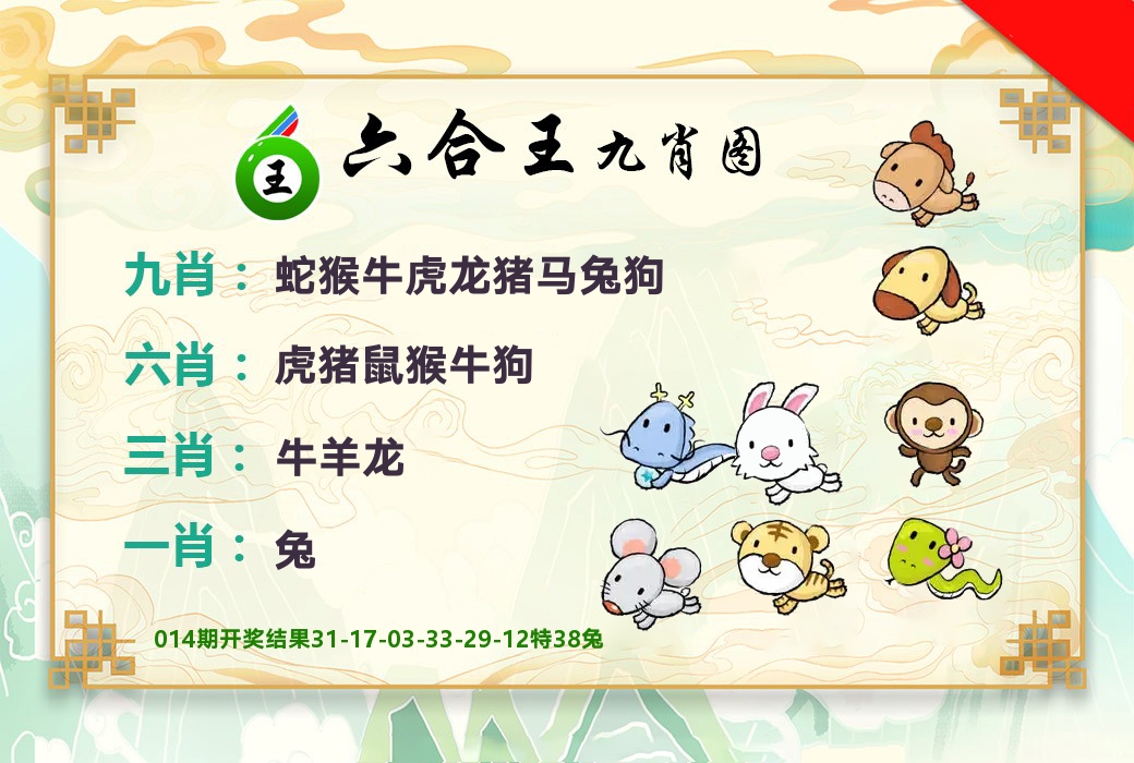 六合王九肖图 第15期