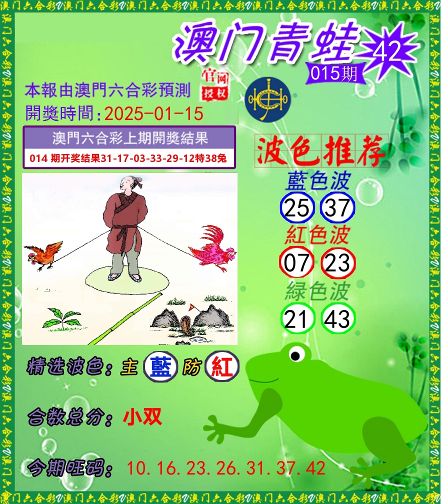 青蛙系列42 第15期