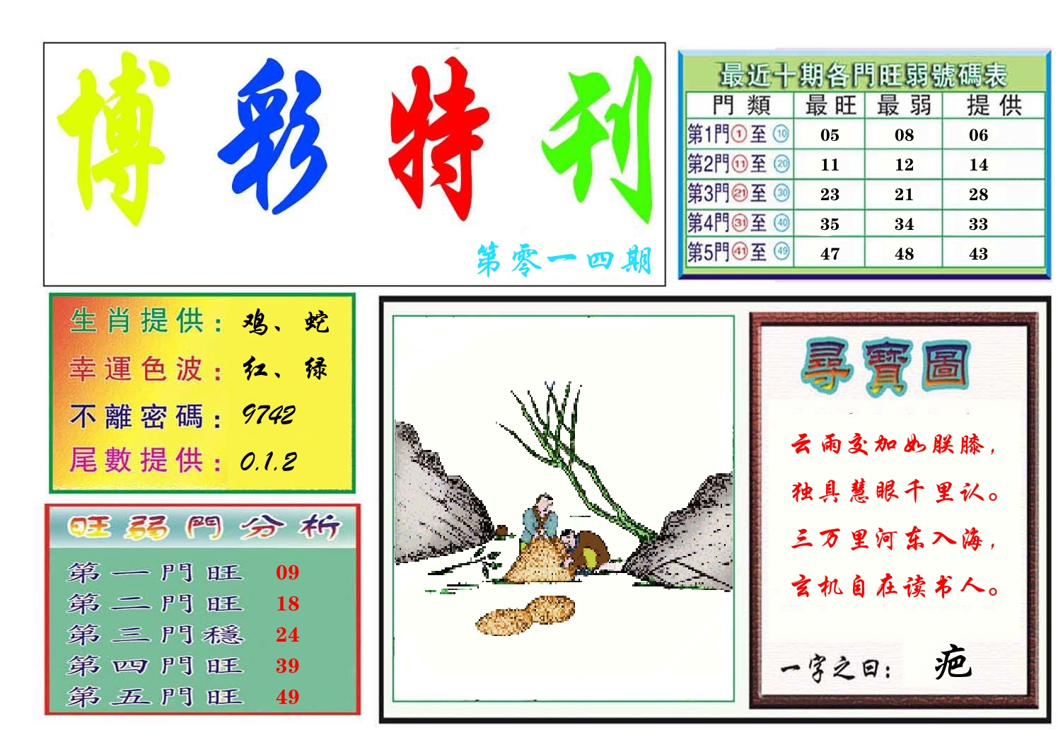 博彩特刊 第15期