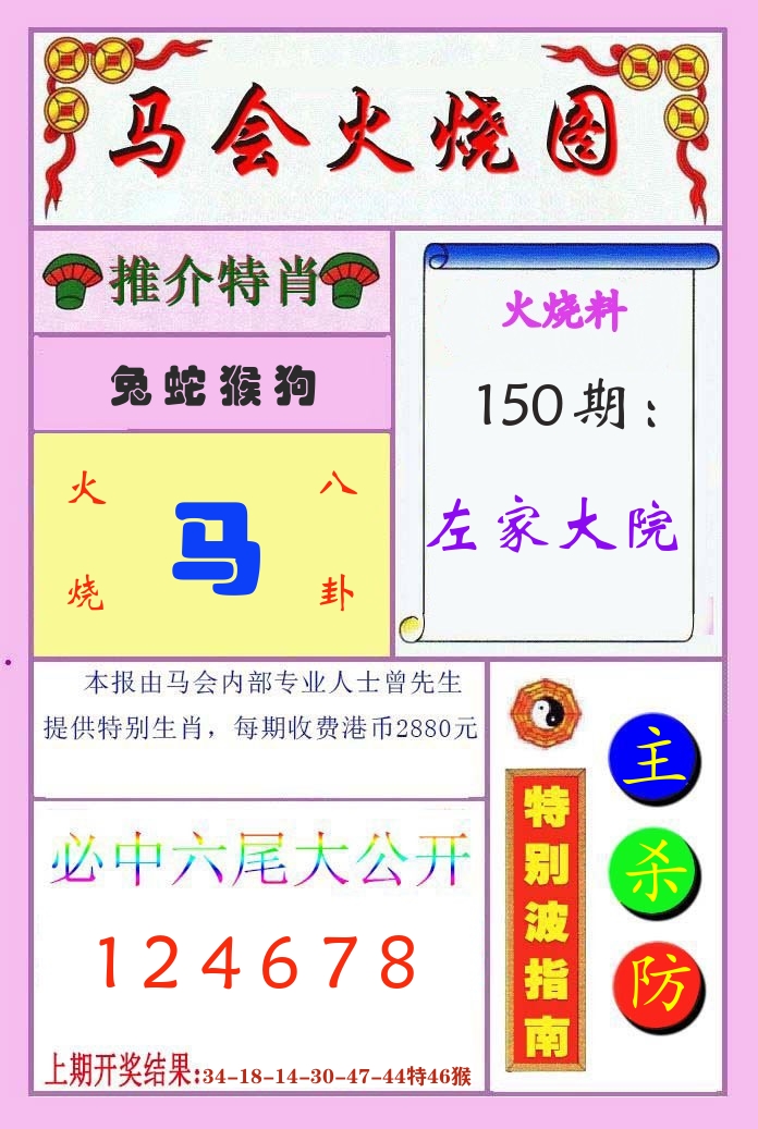 马会火烧图 第150期