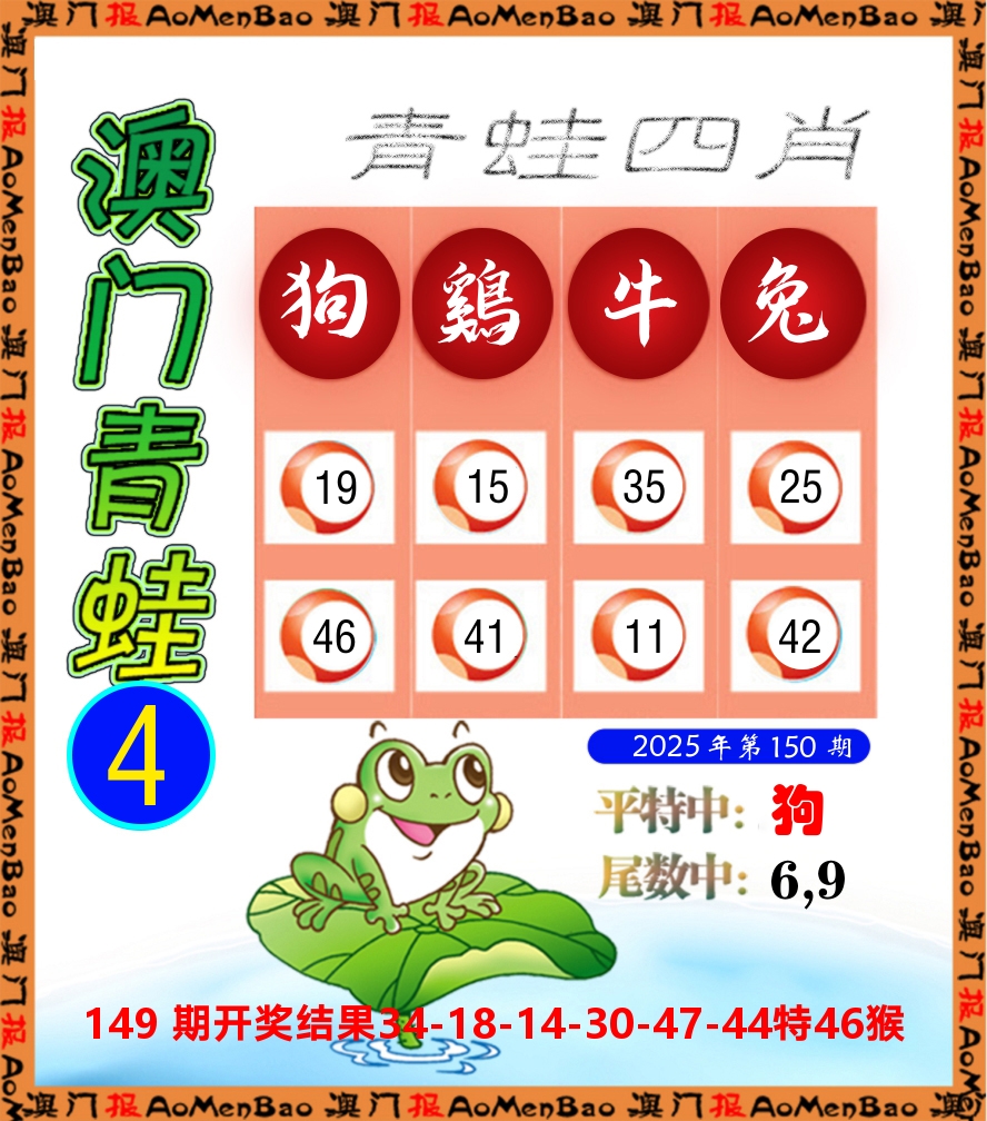 青蛙系列4 第150期