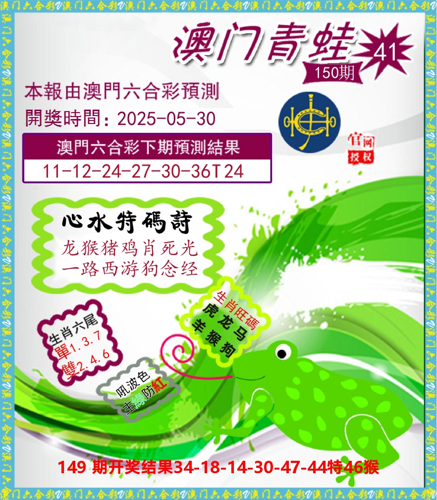 青蛙系列41 第150期