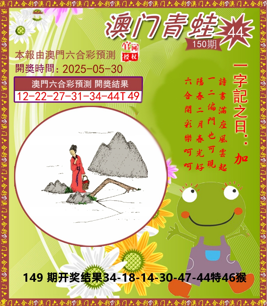 青蛙系列44 第150期