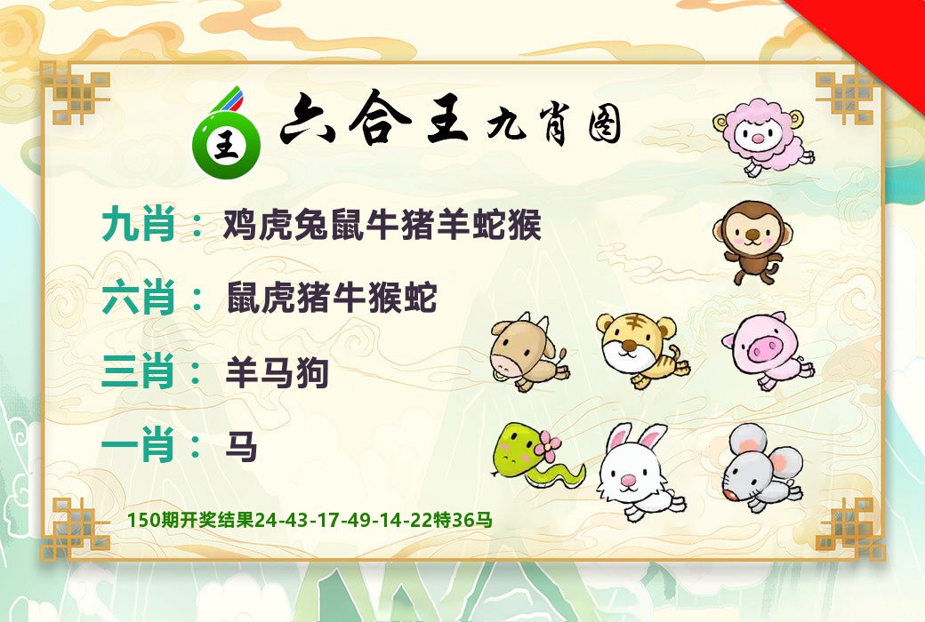 六合王九肖图 第151期
