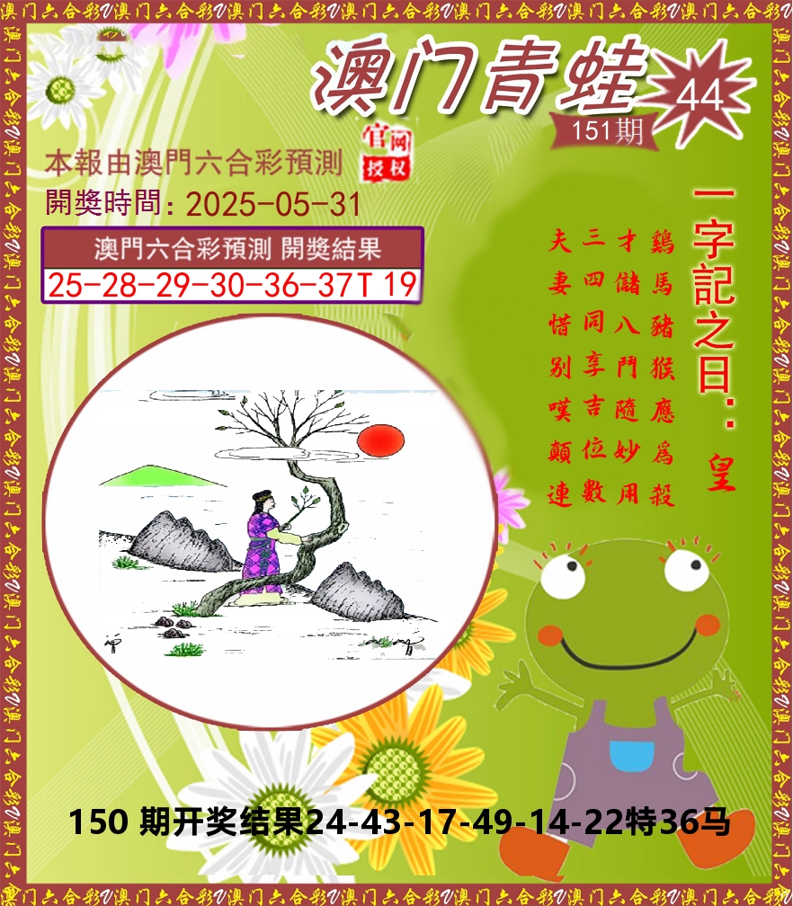 青蛙系列44 第151期