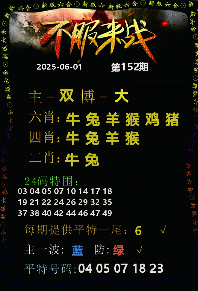 不服来战 第152期