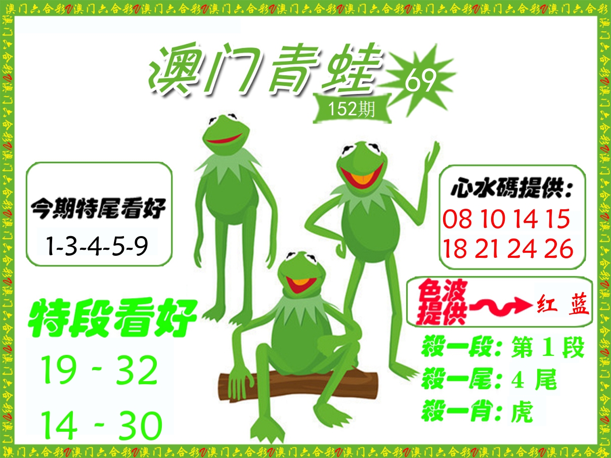 青蛙系列69 第152期