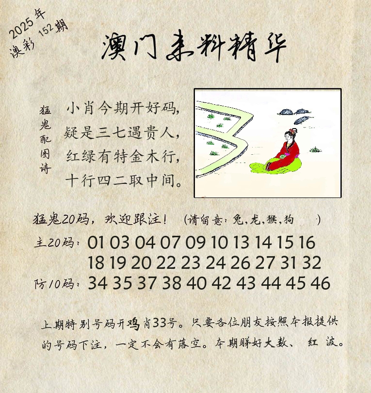精华来料 第152期