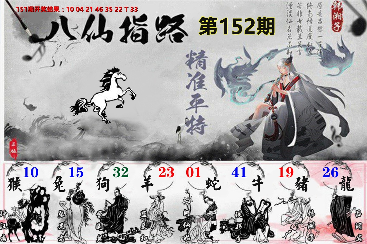 八仙指路 第152期