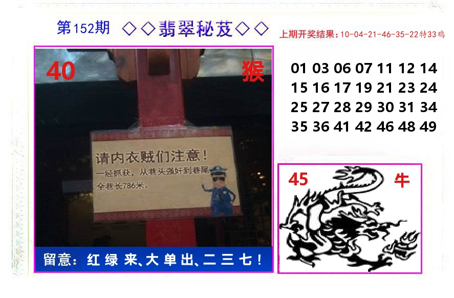 翡翠秘芨 第152期