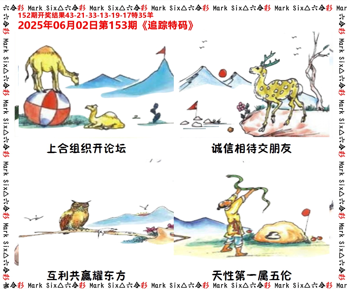 追踪特码 第153期