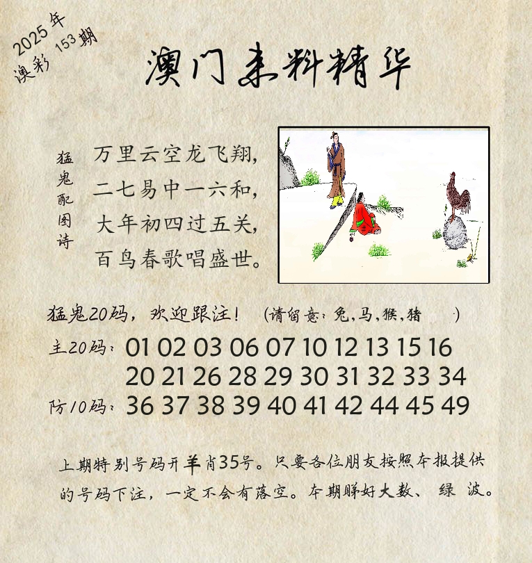 精华来料 第153期