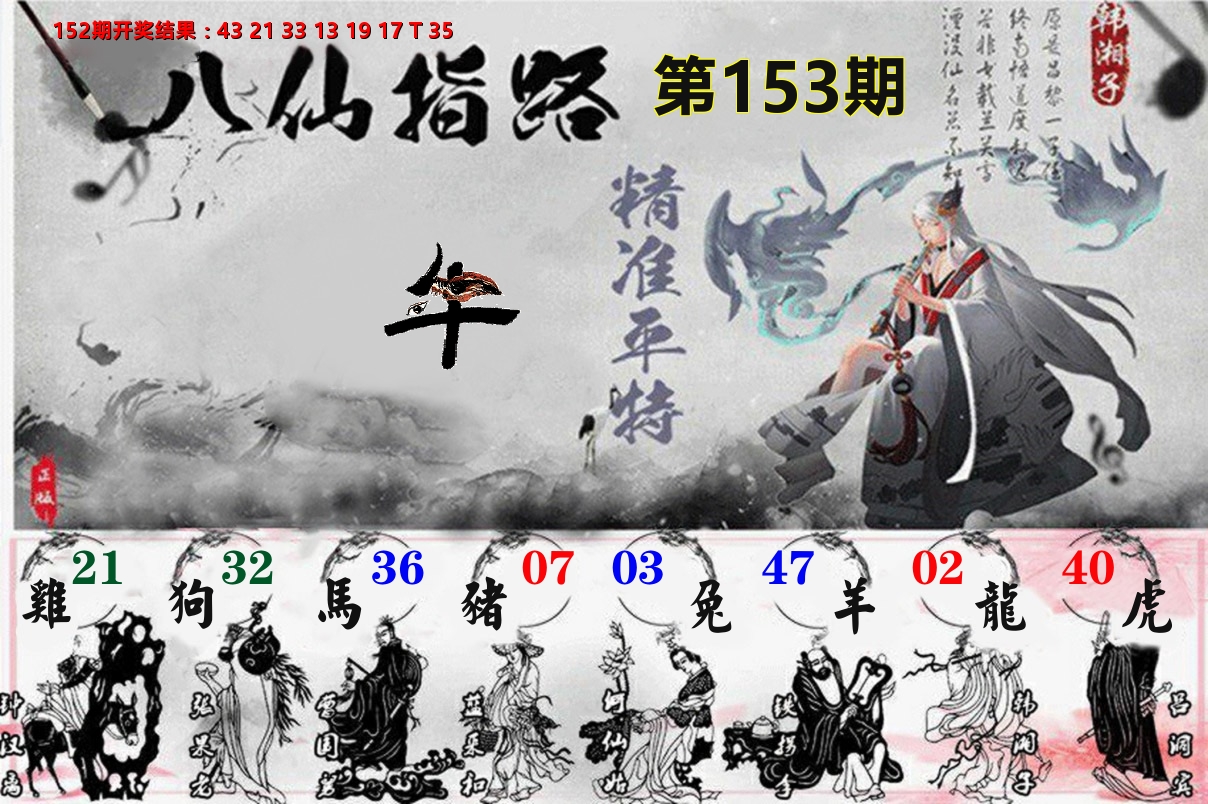 八仙指路 第153期