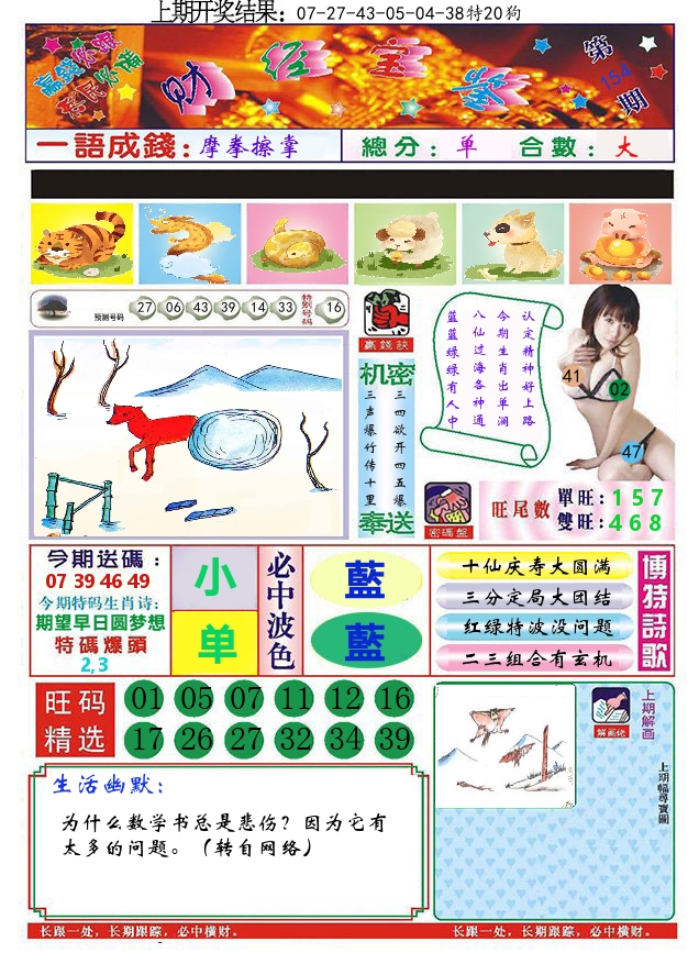澳门财经宝鉴 第154期