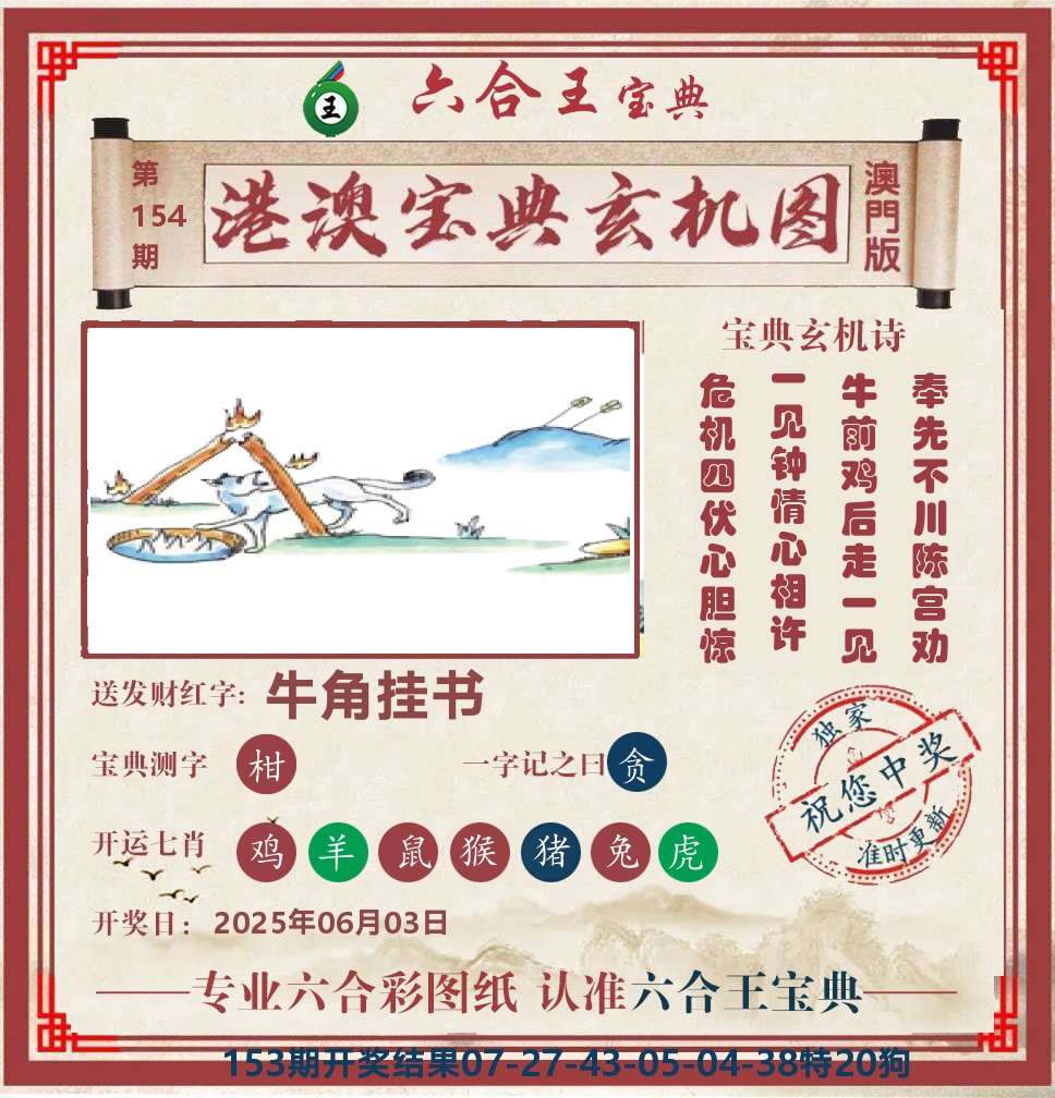 六合王宝典玄机 第154期