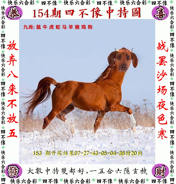 四不像 第154期