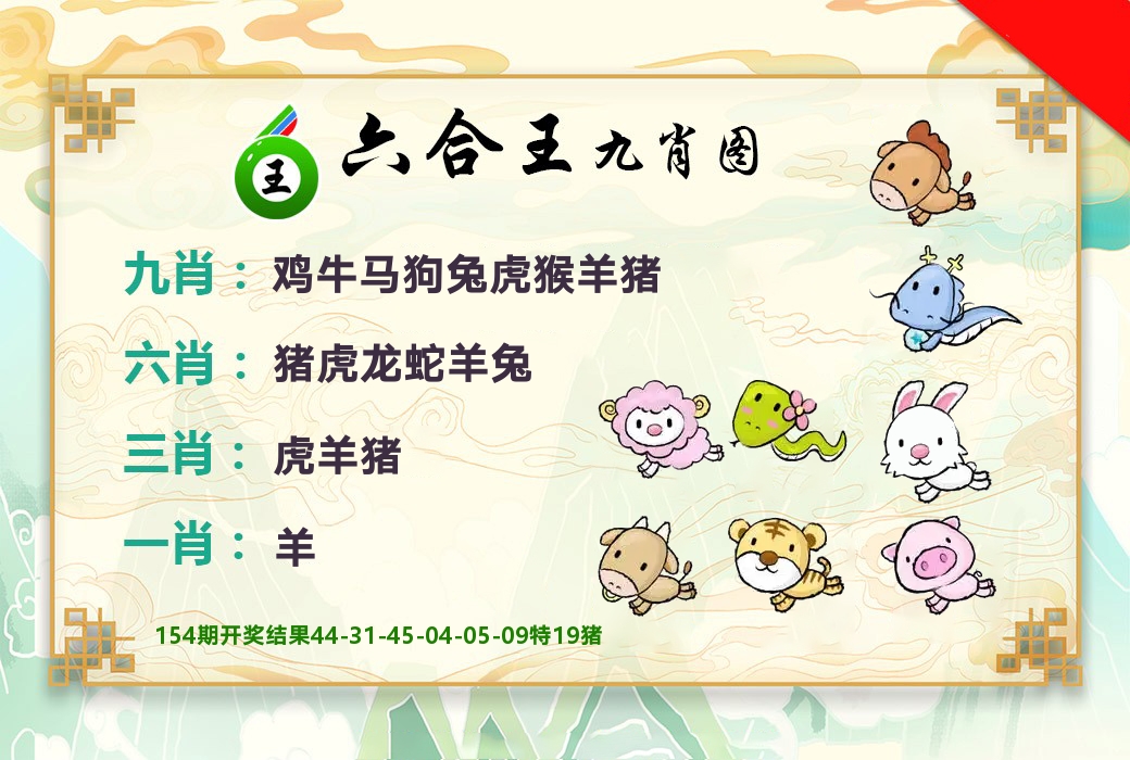 六合王九肖图 第155期