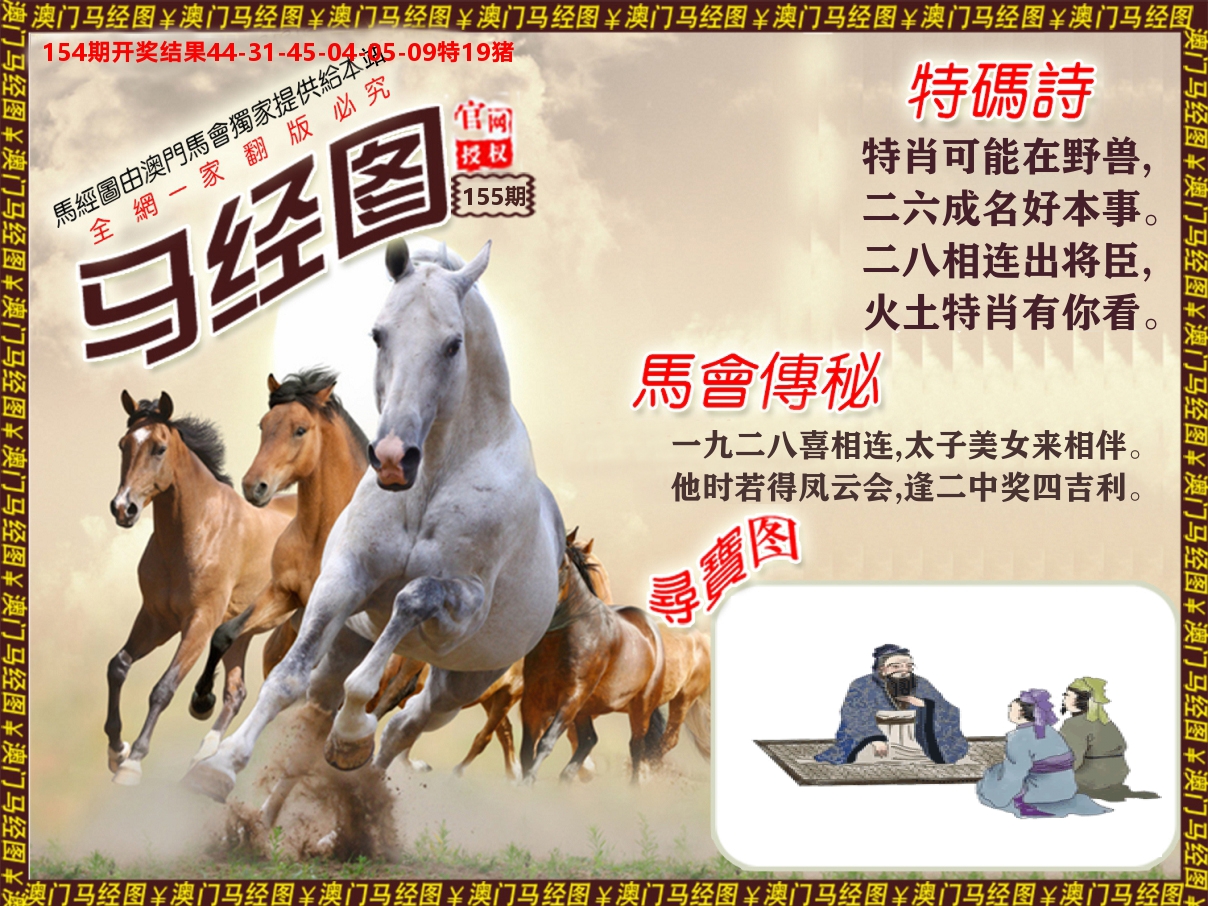 马经系列 第155期