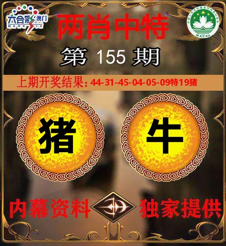 两肖中特 第155期