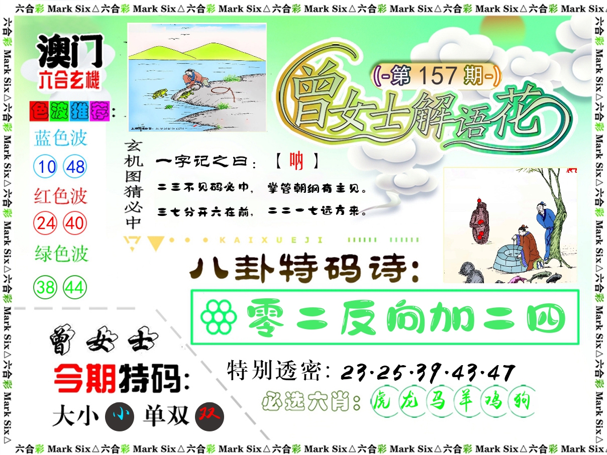 曾女士解语花 第157期