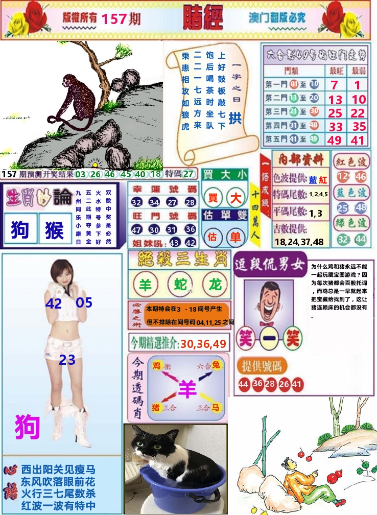 澳门赌经 第157期