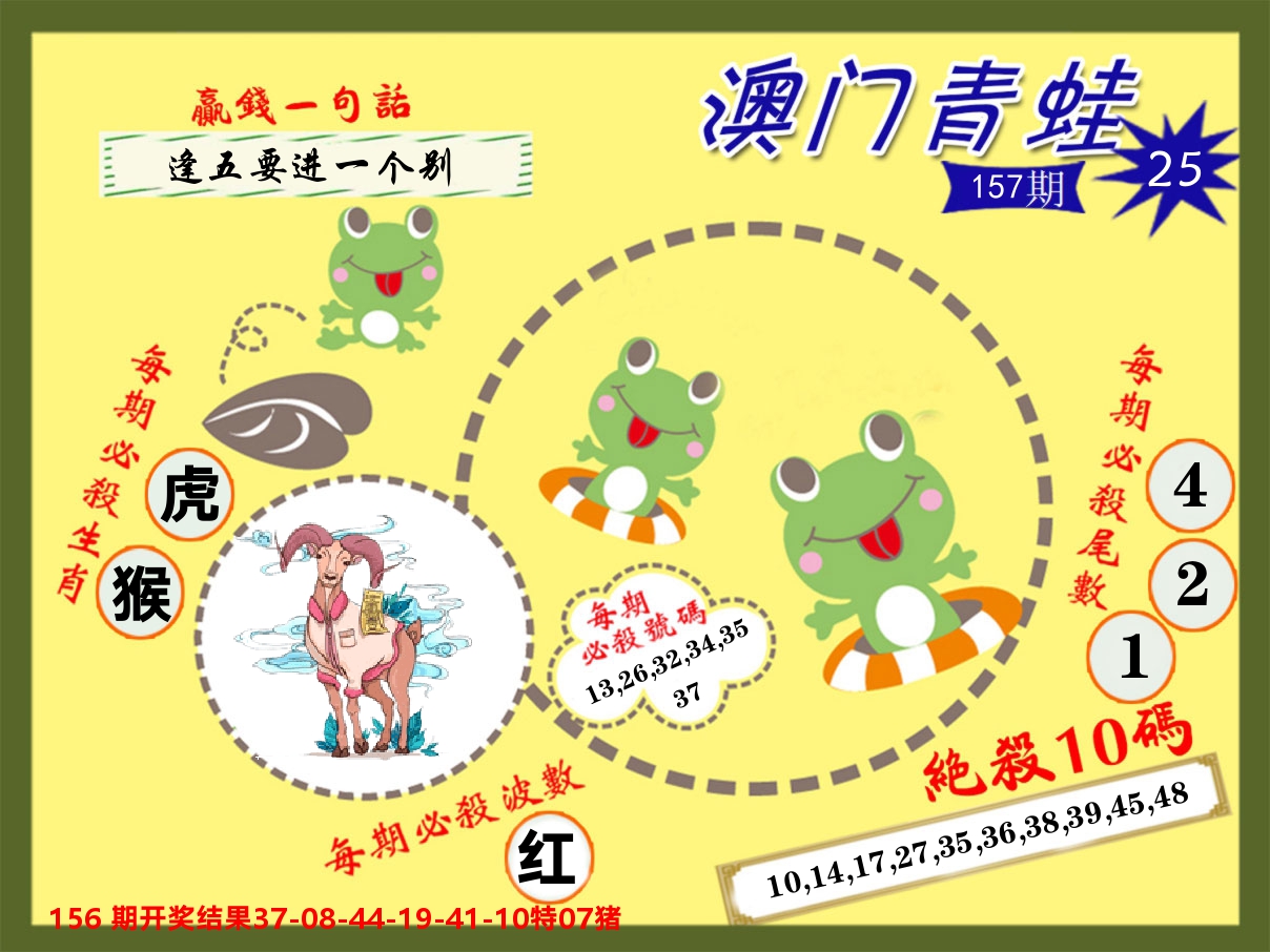 青蛙系列25 第157期