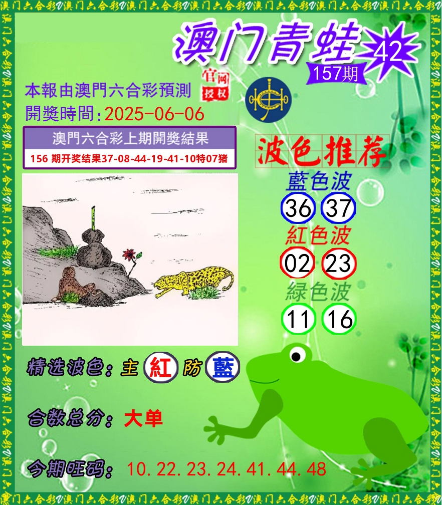青蛙系列42 第157期