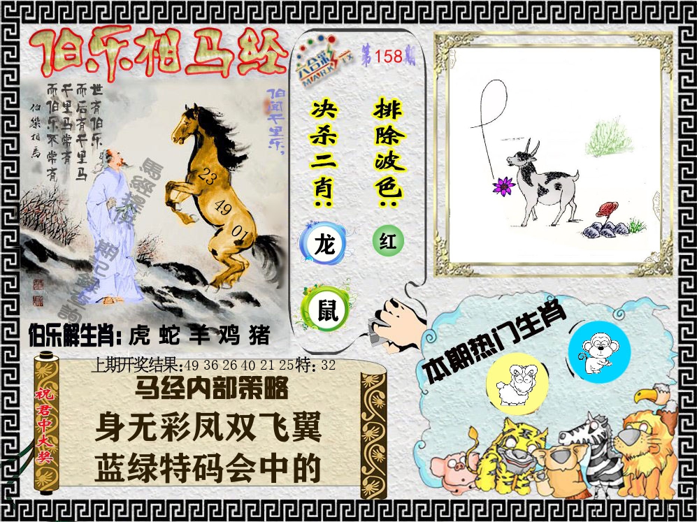 伯乐相马经 第158期