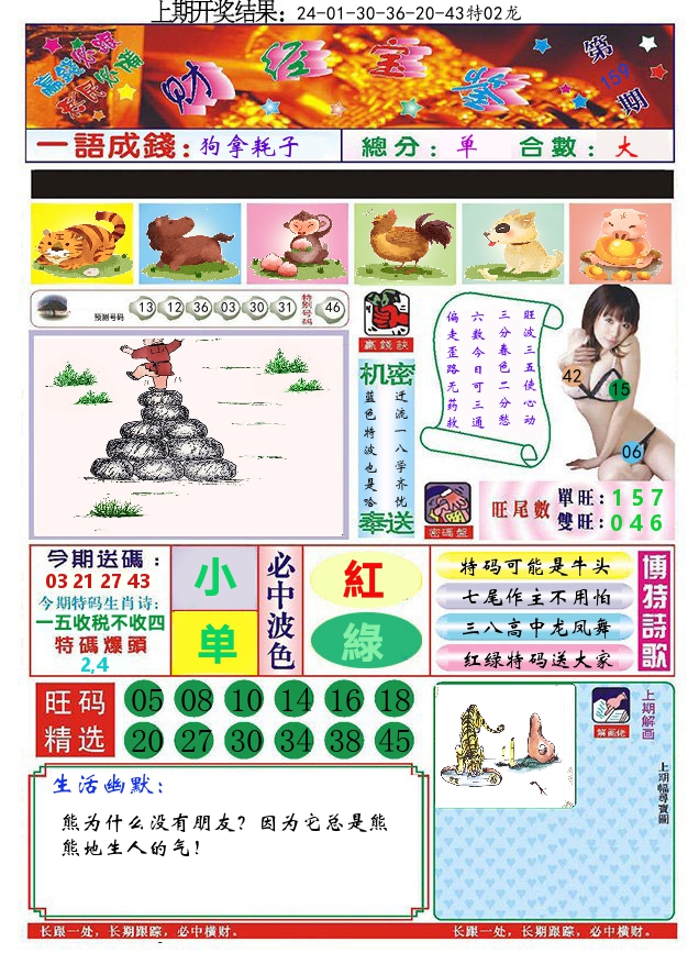 澳门财经宝鉴 第159期