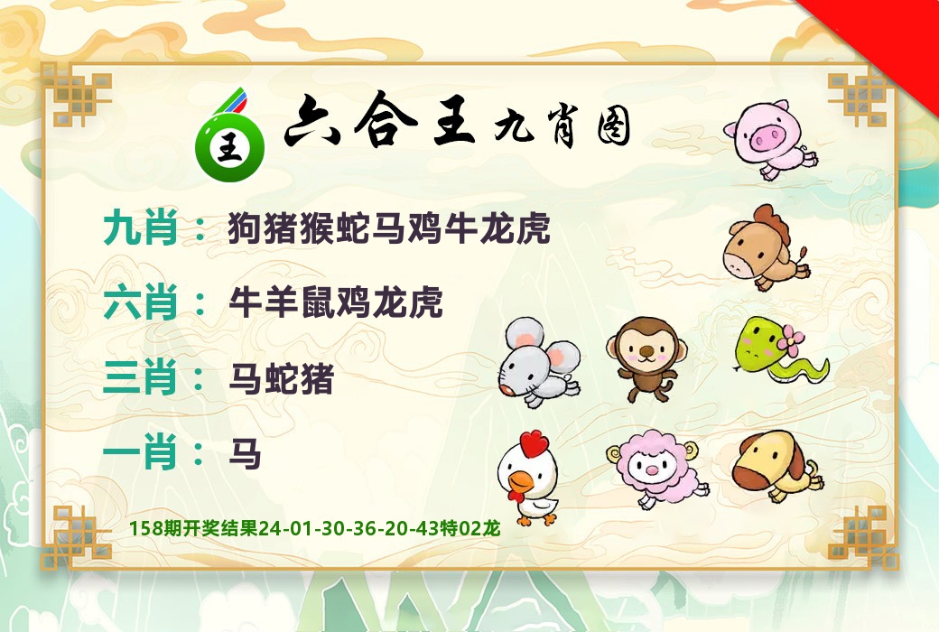 六合王九肖图 第159期