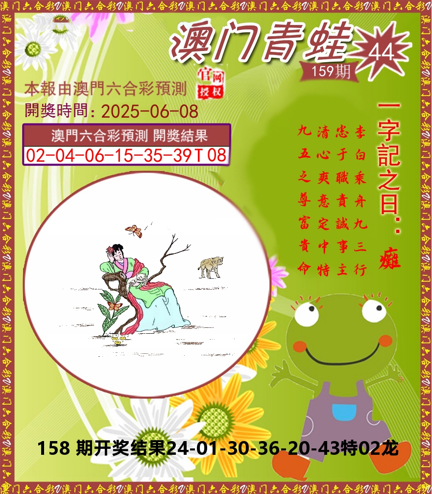 青蛙系列44 第159期