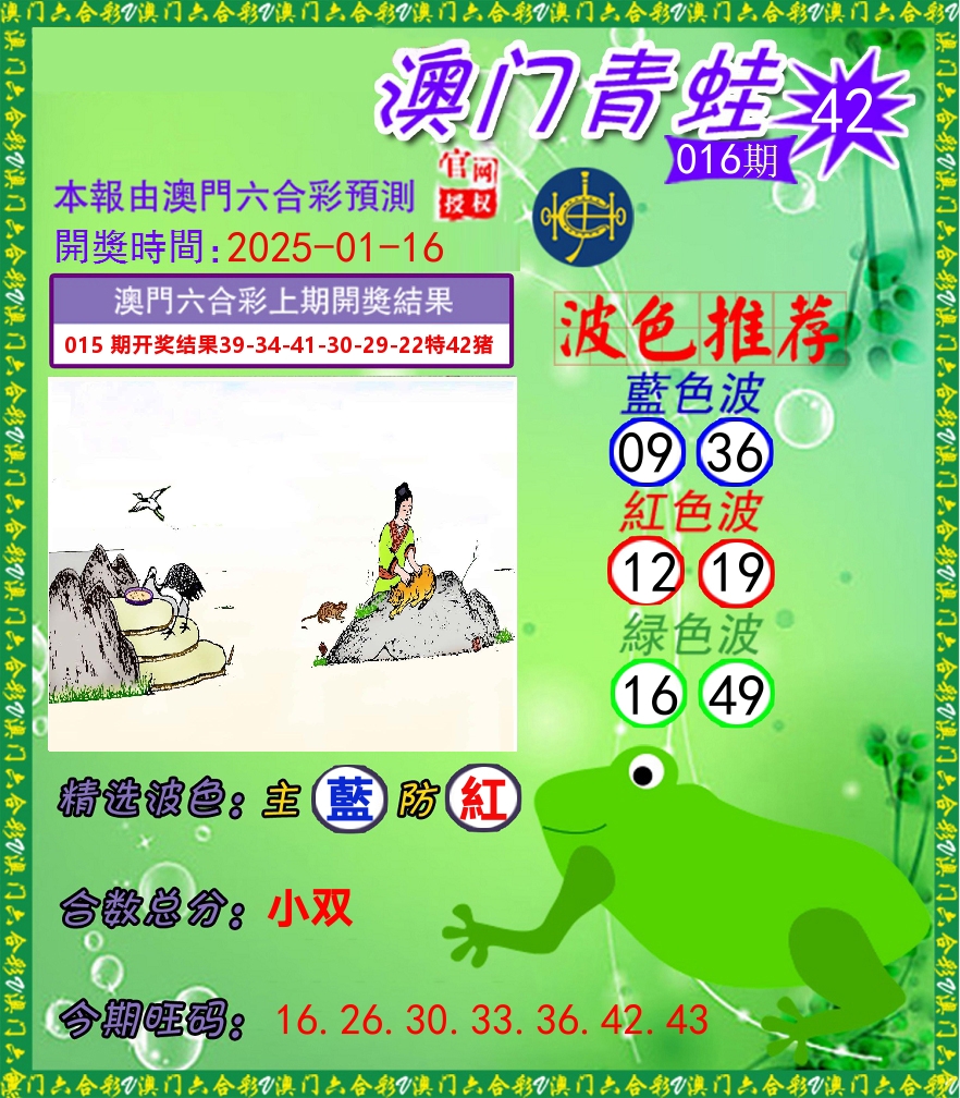 青蛙系列42 第16期