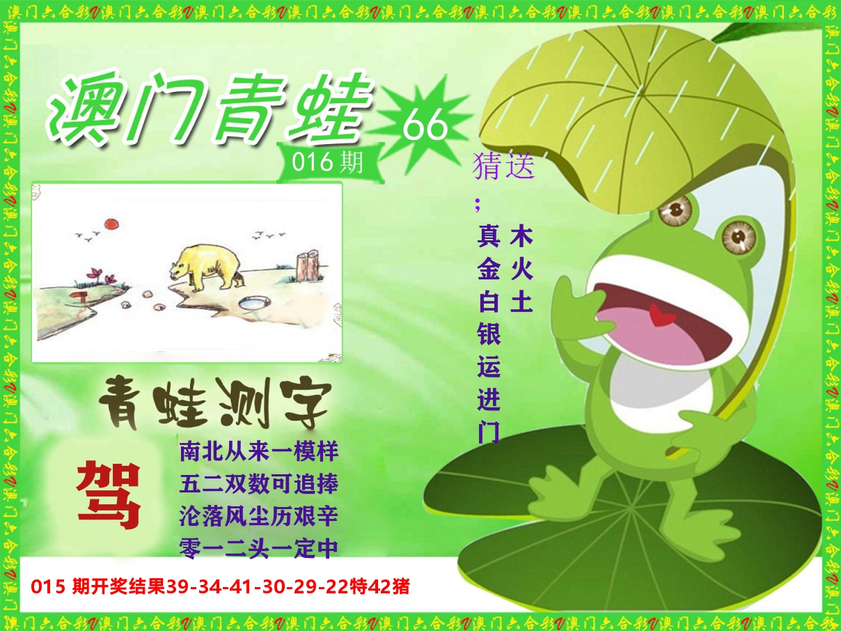 青蛙系列66 第16期