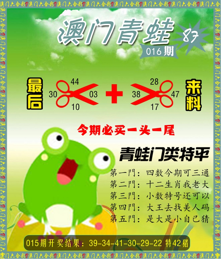 青蛙系列87 第16期