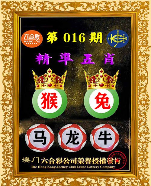 精准五肖 第16期
