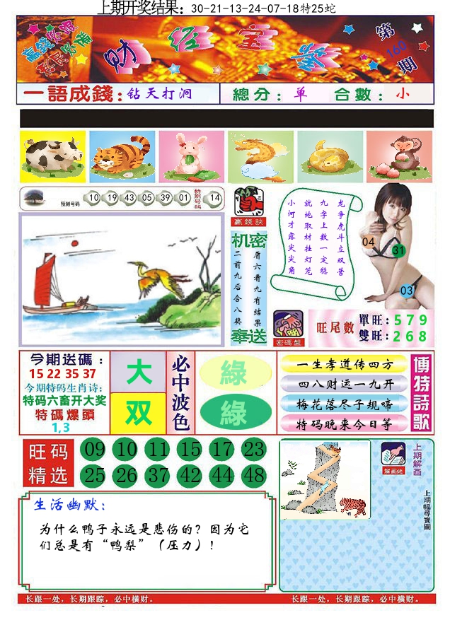 澳门财经宝鉴 第160期