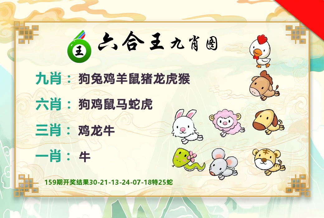 六合王九肖图 第160期
