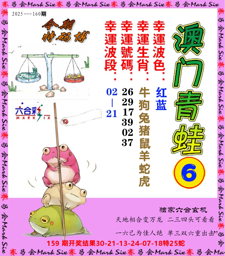 青蛙系列6 第160期