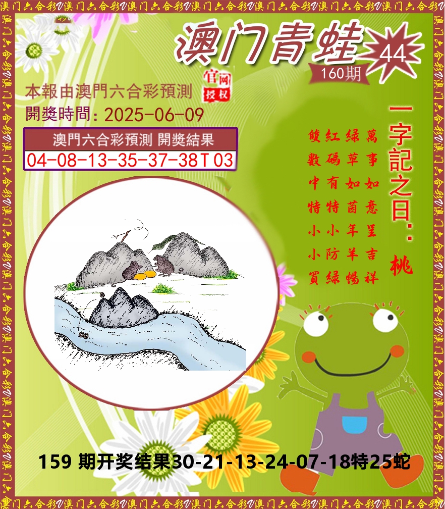 青蛙系列44 第160期