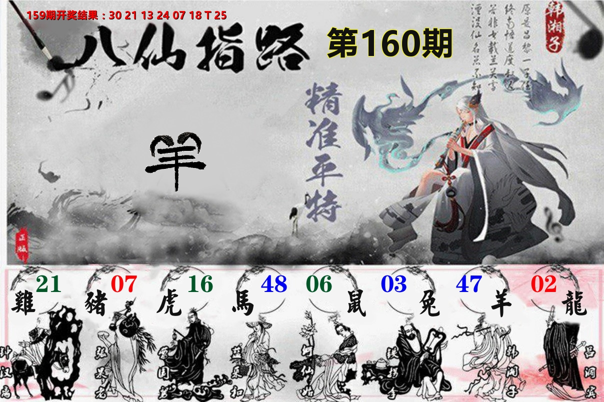 八仙指路 第160期