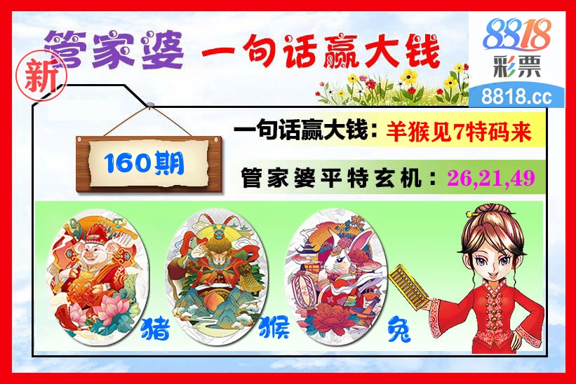管家婆 第160期