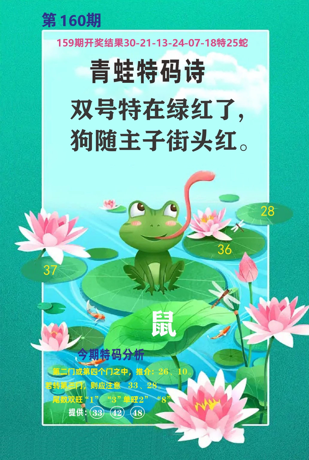 财富人家A 第160期