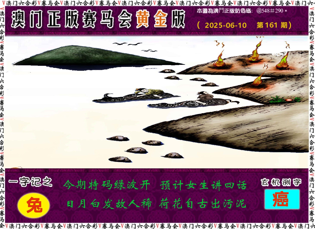 赛马会黄金版 第161期