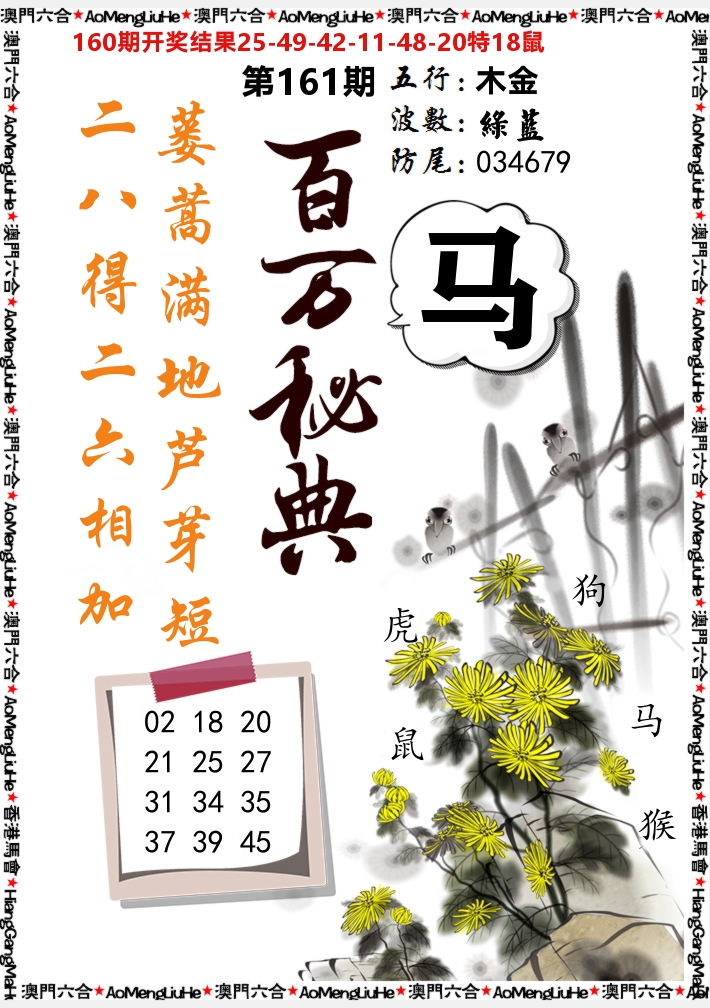 百万秘典 第161期