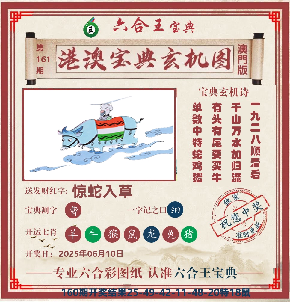六合王宝典玄机 第161期