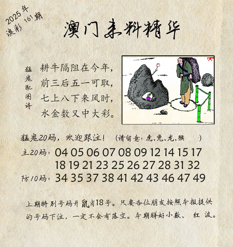 精华来料 第161期