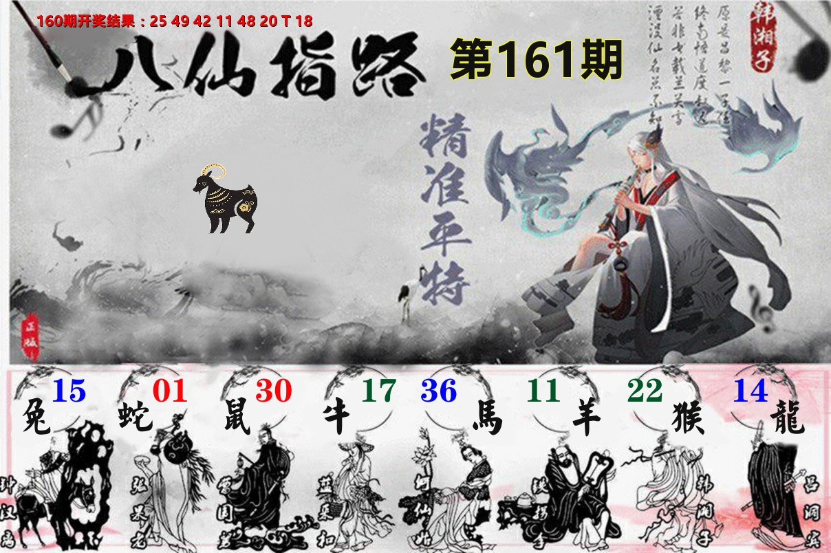 八仙指路 第161期