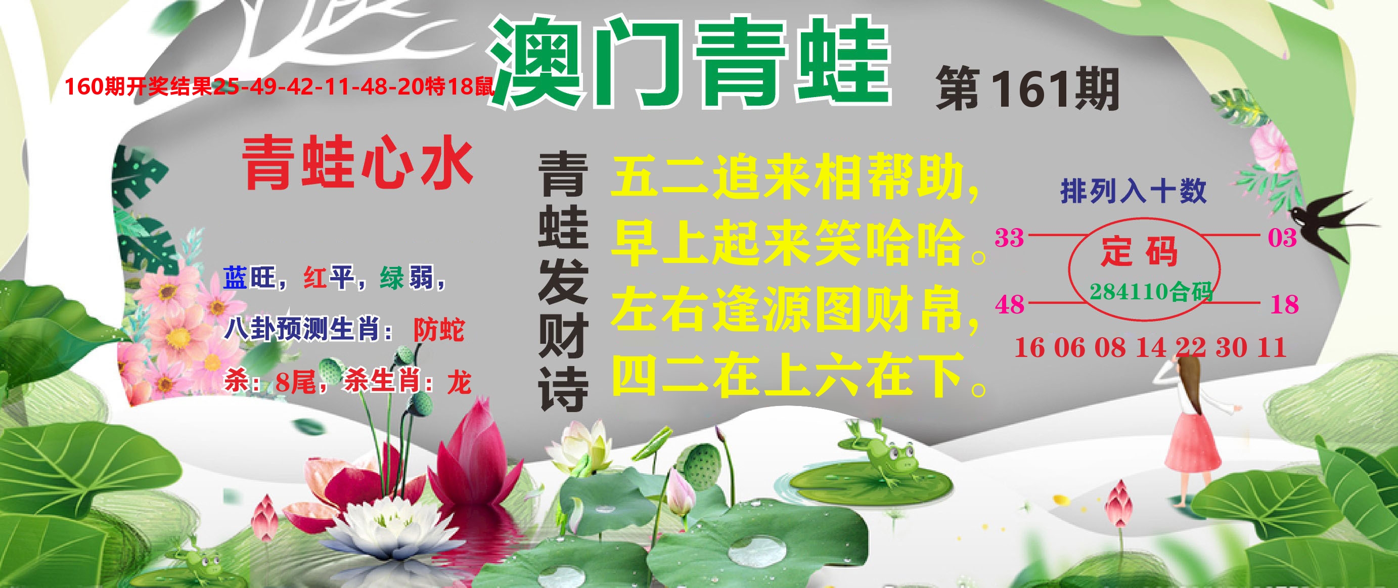 澳门致富经D 第161期