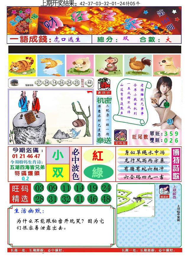 澳门财经宝鉴 第162期