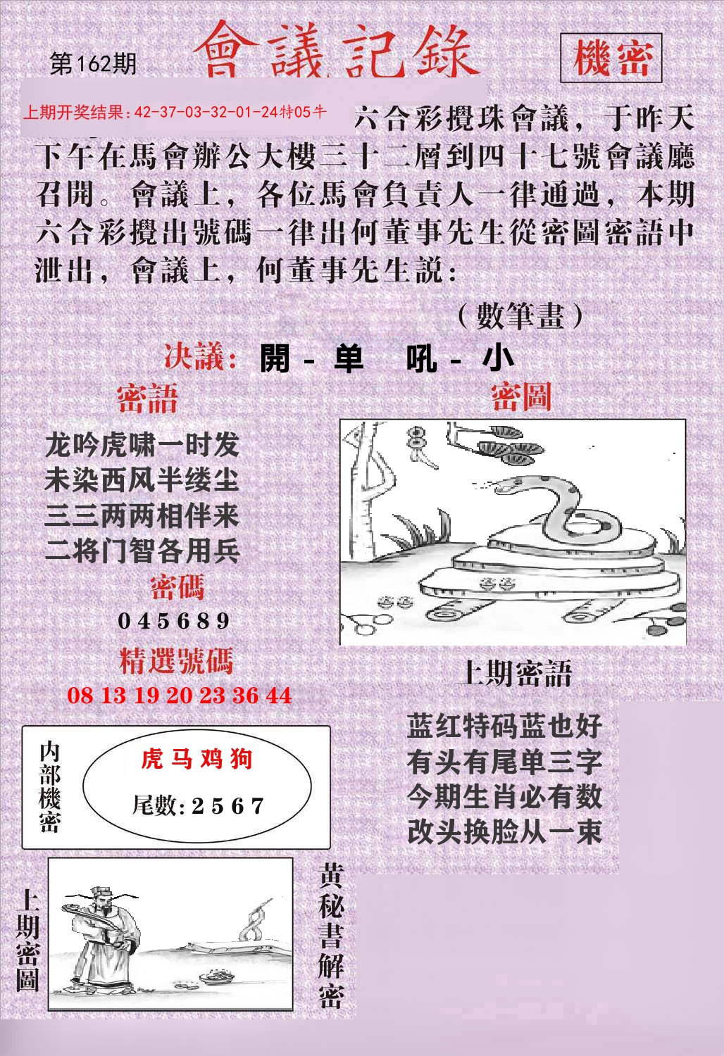 会议记录 第162期